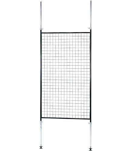 Amazon | ディスプレイ ネット 黒 W90cm 【 メッシュパネル ワイヤー
